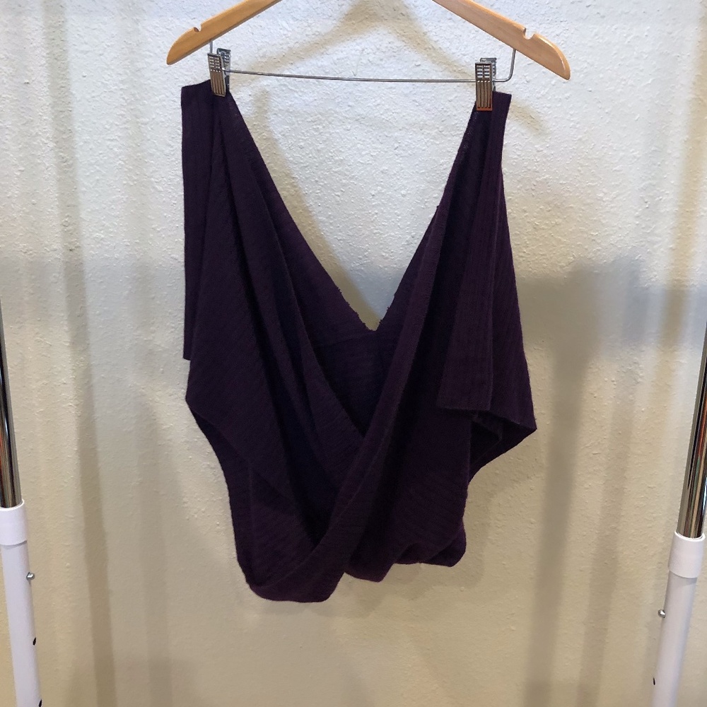 Purple cardigan/sweater